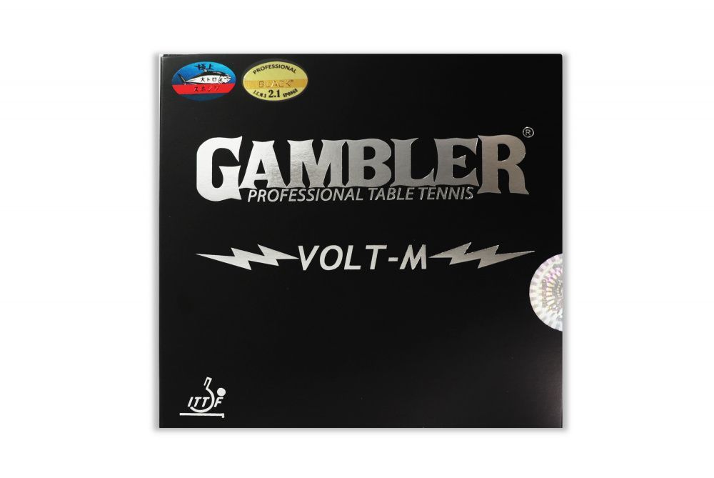 Фотографии Накладка для ракетки GAMBLER VOLT M HARD 2.1MM BLACK