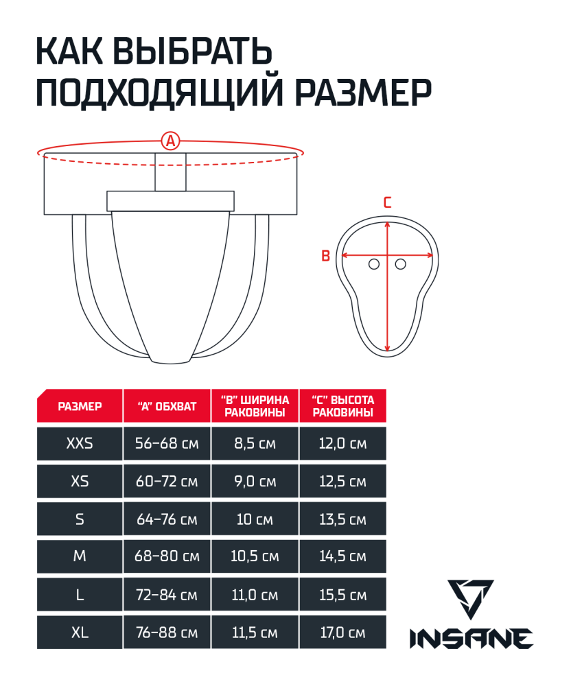 Фотографии Защита паха Protec, белый
