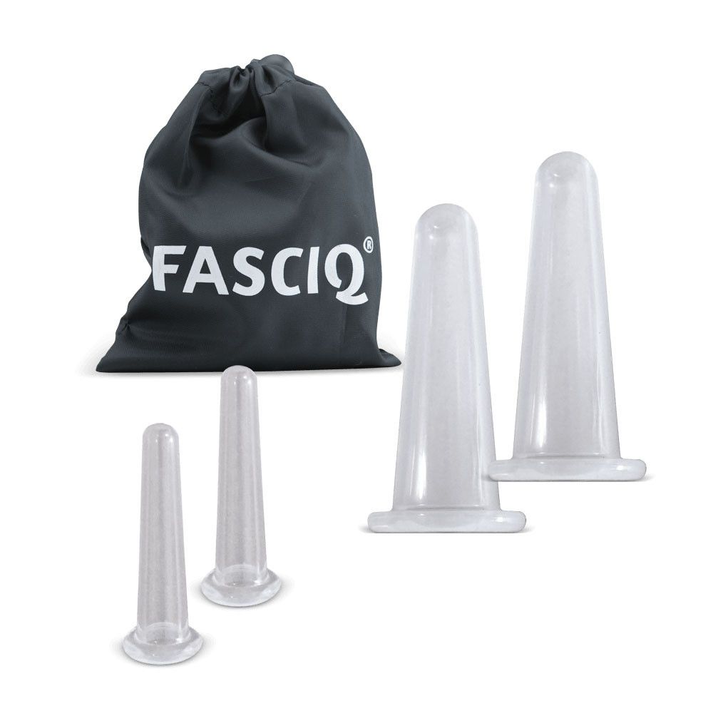 Фото Набор массажеров Fasciq Cupping Set 2x mini 2x medium 2x2 шт, FS42425