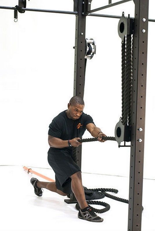 Канатный тренажер Stecter Двойная бочка 2036