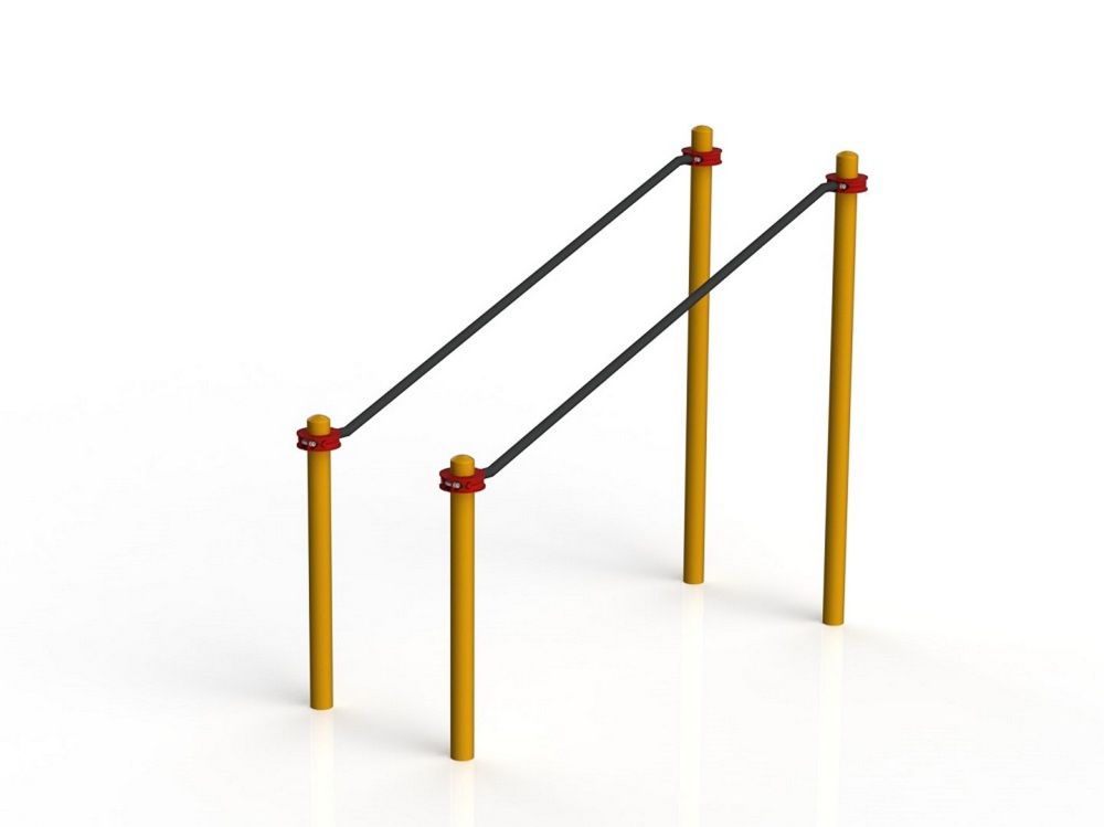 Фотографии Брусья параворкаут параллельные в подъем Pioner A11790