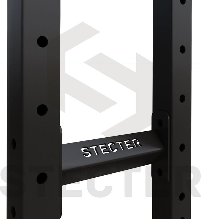 Стеллажная стойка - двойная с перемычкой Stecter (к-кт) Н=1920 мм 2464