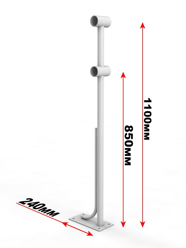 Фотографии Двухрядный напольный кронштейн  Pioner A13697