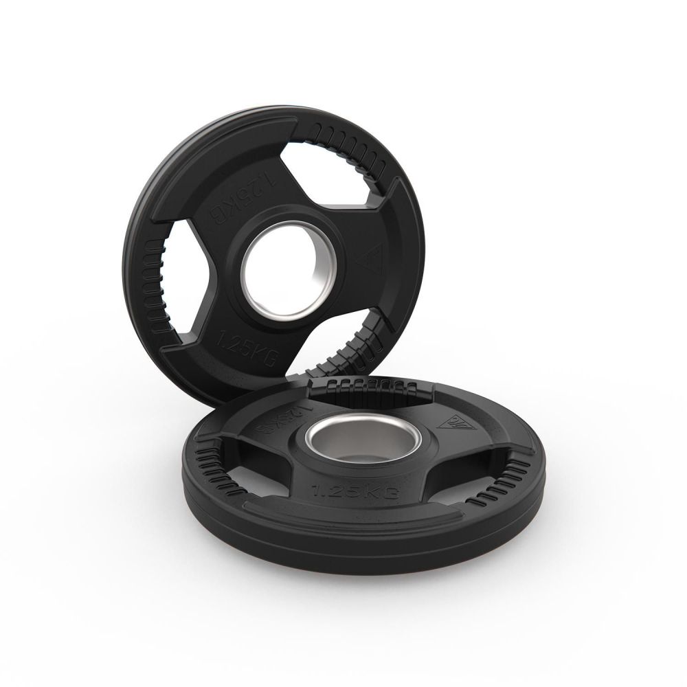 Диск обрезиненный DFC, чёрный, с хватом, 51мм, 1,25кг