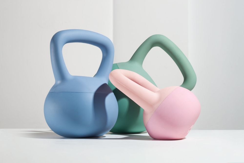 Гиря резиновая 2.5 кг. VictoryFit VF-KR025