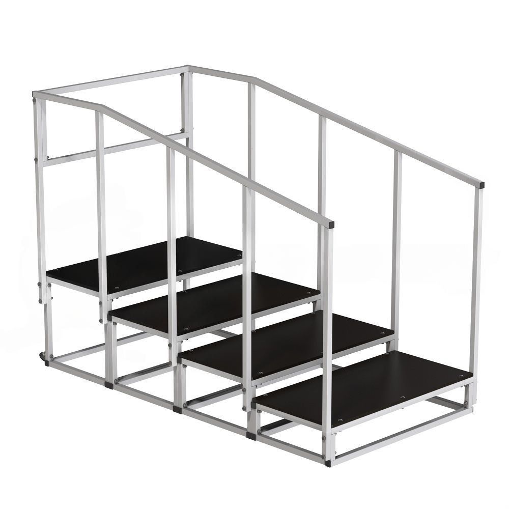 Фото Хоровой станок разборный четырехрядный с перилами