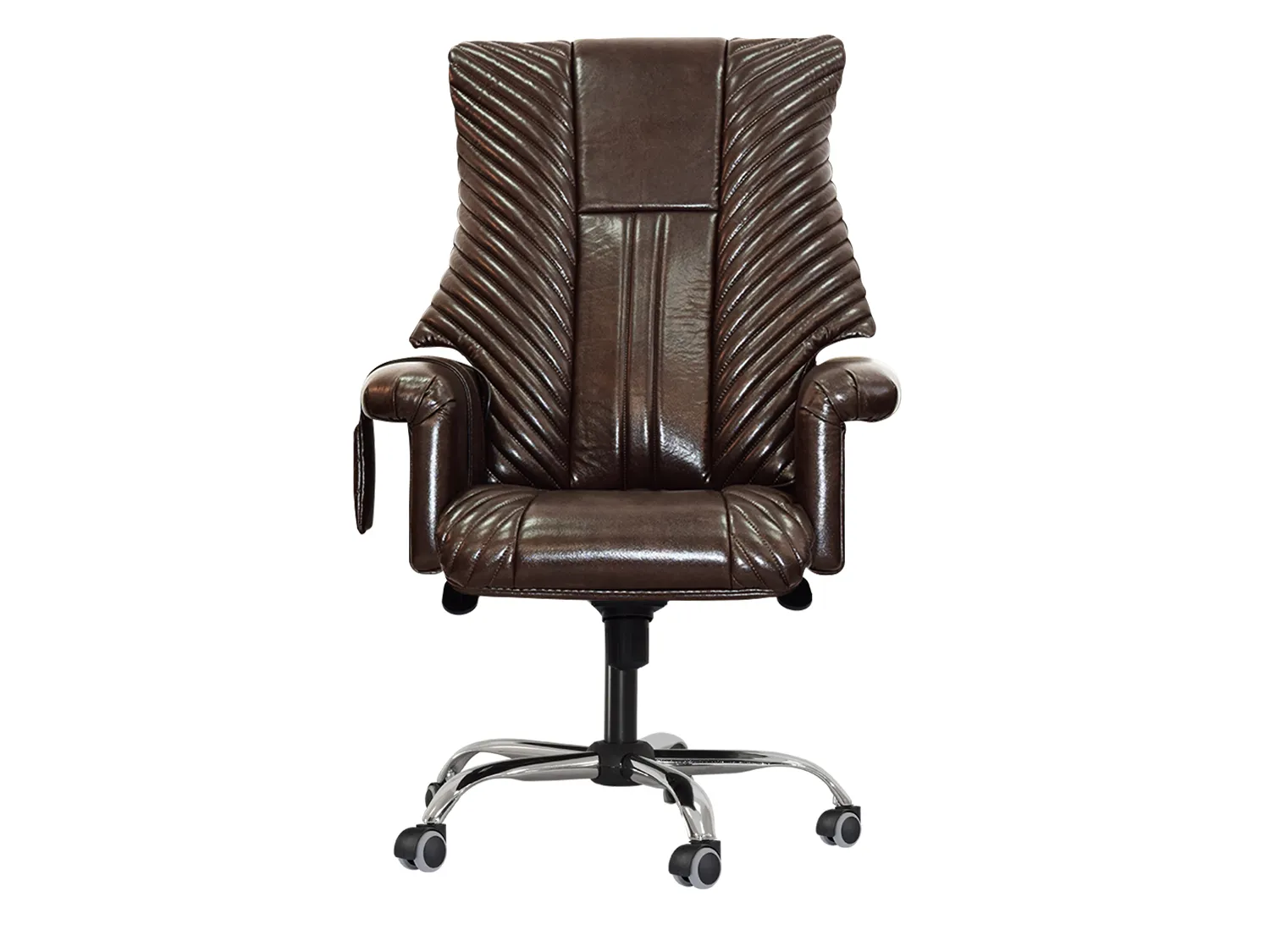 Офисное массажное кресло EGO President EG1005 Шоколад (Арпатек)