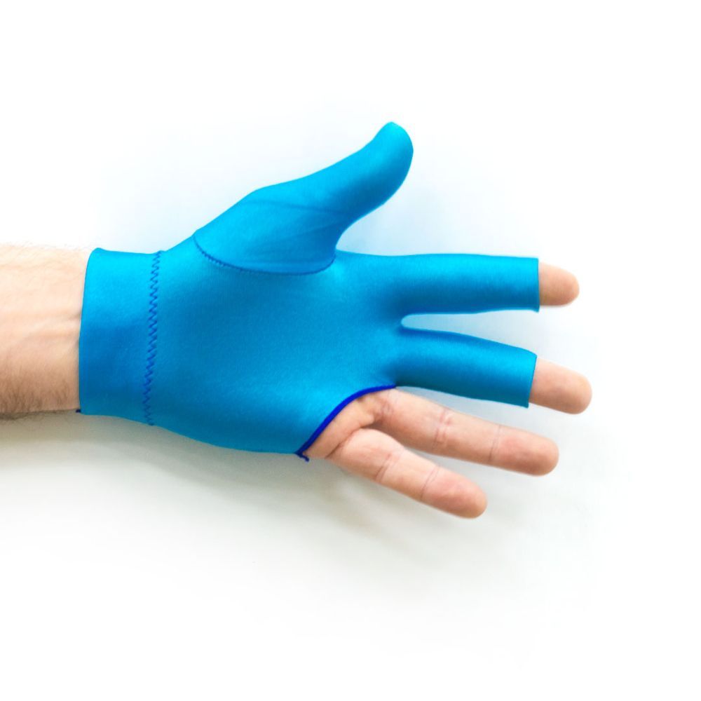 Фотографии Перчатка бильярдная "PB" (светло-синяя)