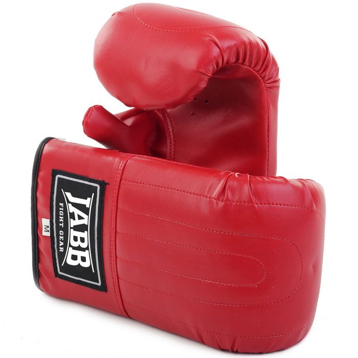 Фотографии Перчатки снарядные (иск.кожа) Jabb JE-2075 красный