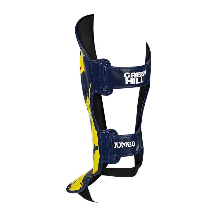 Фотографии Защита голень-стопа Green Hill Jumbo сине-желтая SIJ-2166
