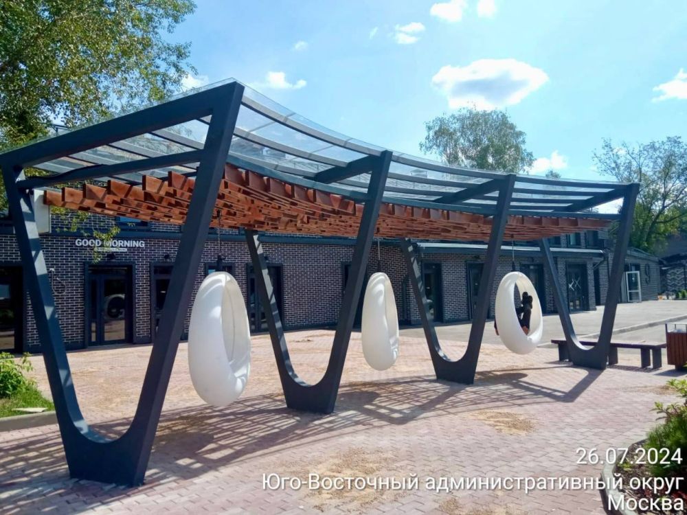 Фотографии Пергола-качели «Релакс»