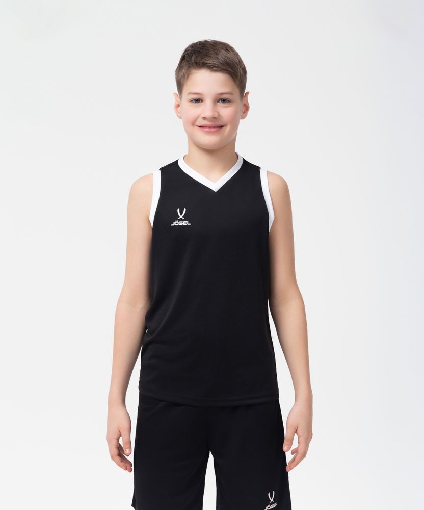 Фотографии Майка баскетбольная Camp Basic, черный, детский