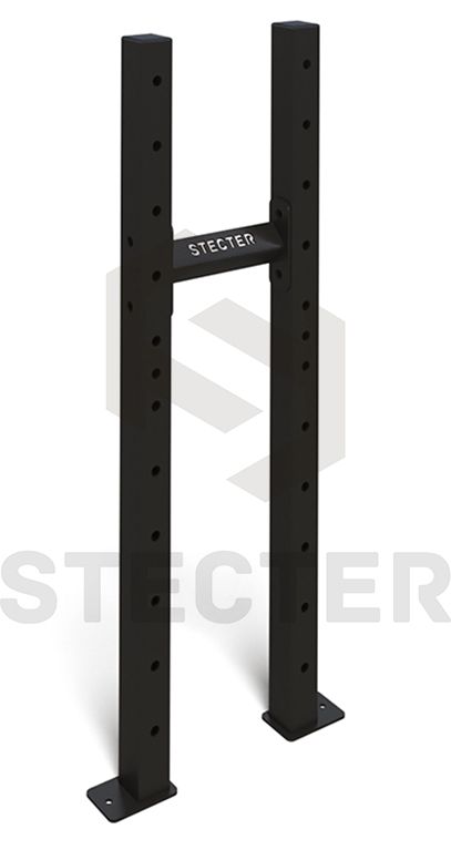 Стеллажная стойка - двойная с перемычкой Stecter (к-кт) Н=1920 мм 2464