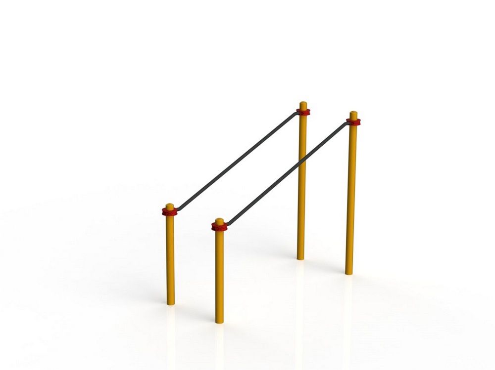 Фотографии Брусья параворкаут параллельные в подъем Pioner A11791