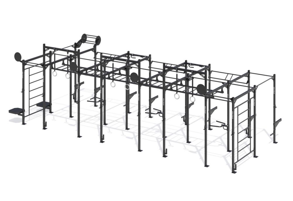 Функциональная рама 9800х3600 мм, H=3660 мм (Черный (RAL 9005 М))