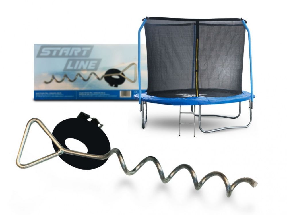 Фото Крепления к земле (3 крюка с ремешками)