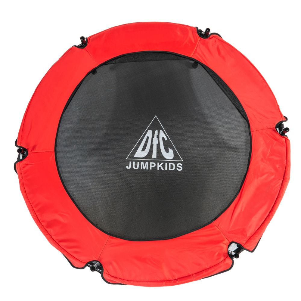 Фотографии Батут DFC JUMP KIDS 55" красн/сер, сетка (137см)