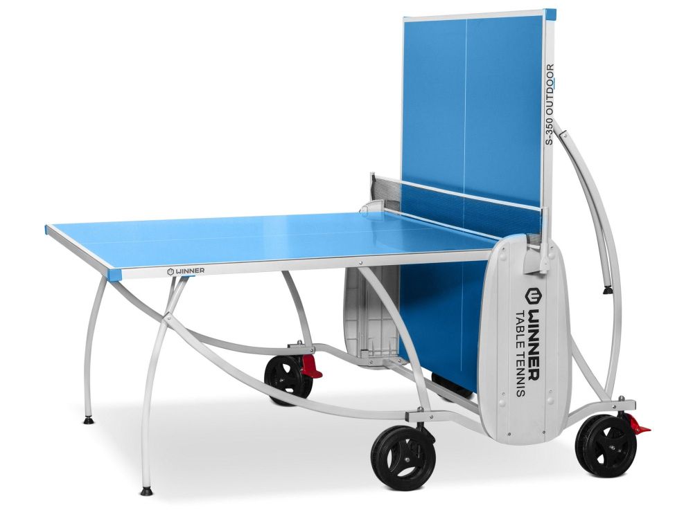 Фотографии Теннисный стол всепогодный Winner S-350 Outdoor 274х152,5х76 см, с сеткой 51.350.00.0