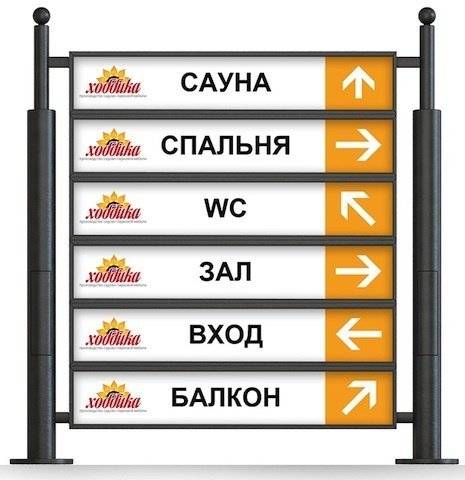 Фотографии Указатель стальной низкий арт. 387