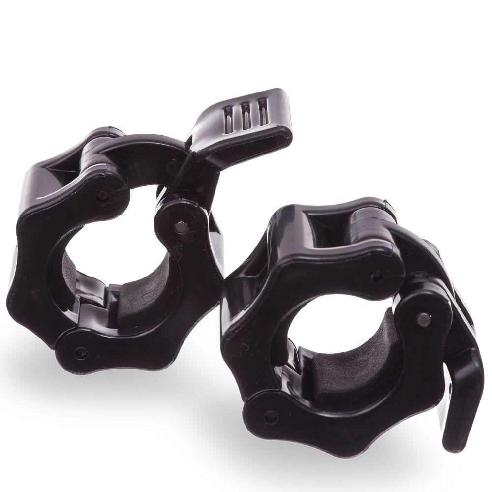 Фото Замки для грифа пластик система LOCK-JAW PRO (d 50) Sportex E38930