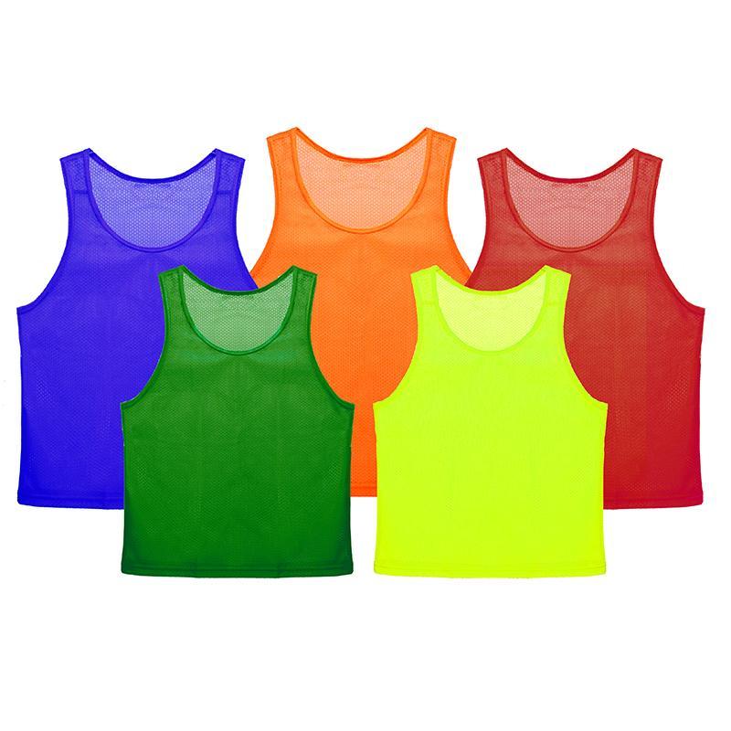 Фото Манишка сетчатая юниорская (черная) Sportex 15515