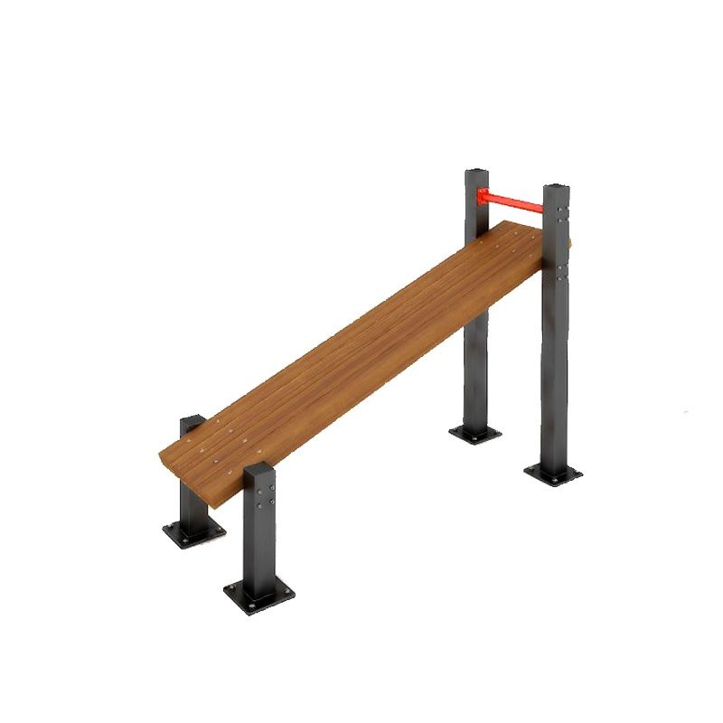 Фотографии Пресс-скамья наклонная для воркаута  Pioner A15958