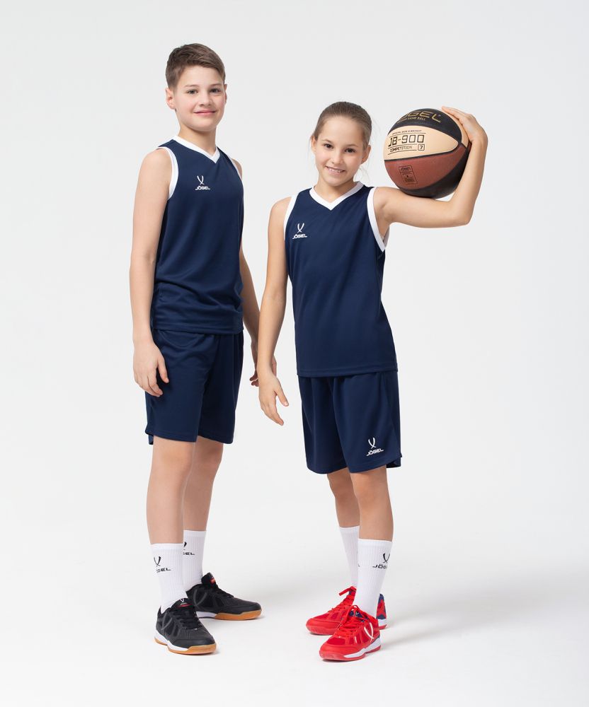 Фотографии Шорты баскетбольные Camp Basic, темно-синий, детский