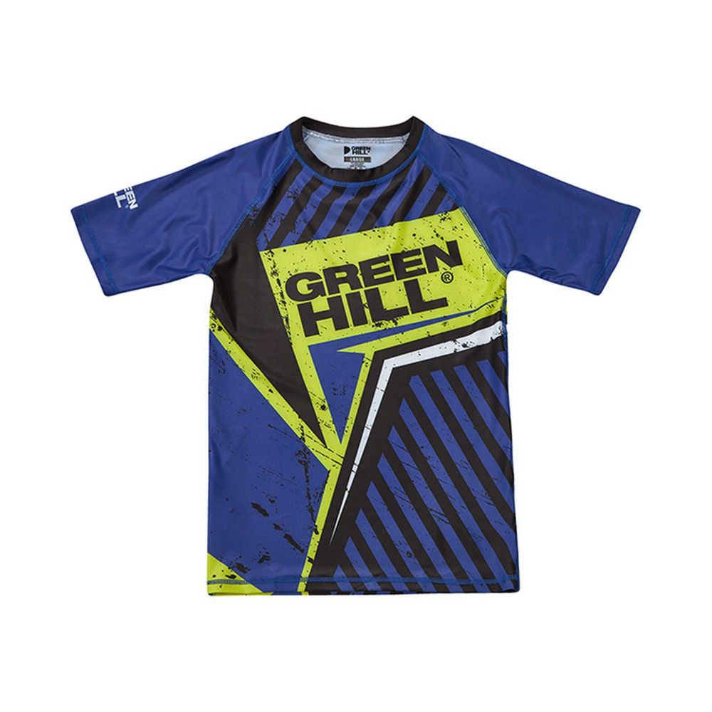Фотографии Рашгард Green Hill RGS-4051 сине-зеленый