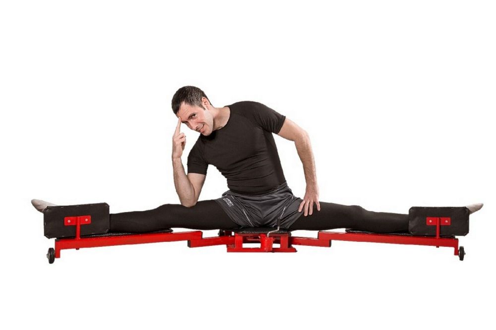 Тренажер для растяжки поперечного шпагата красный Pioner A12240