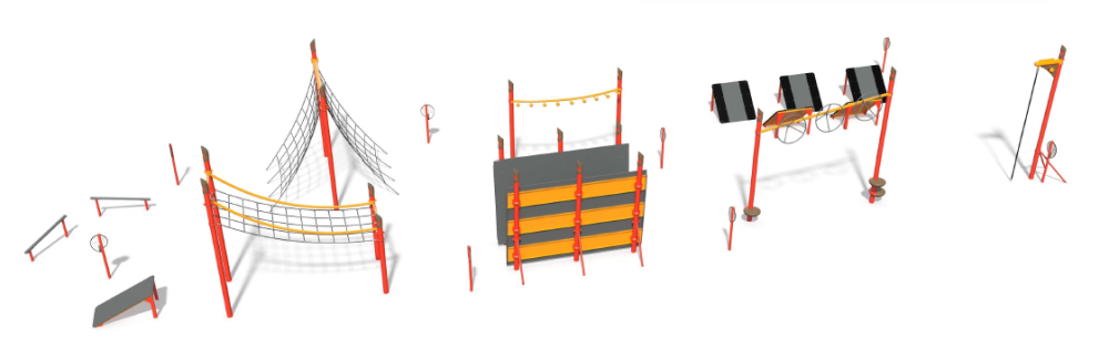 Фото Полоса препятствий на выживание