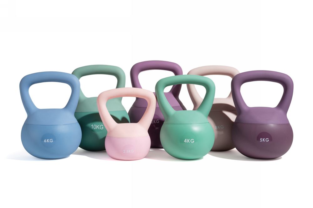 Гиря резиновая 8 кг. VictoryFit VF-KR080