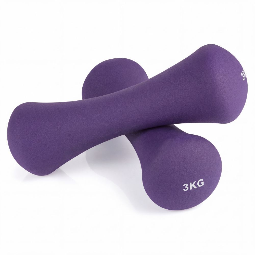 Гантель неразборная 3 кг. неопрен VictoryFit VF-DN030