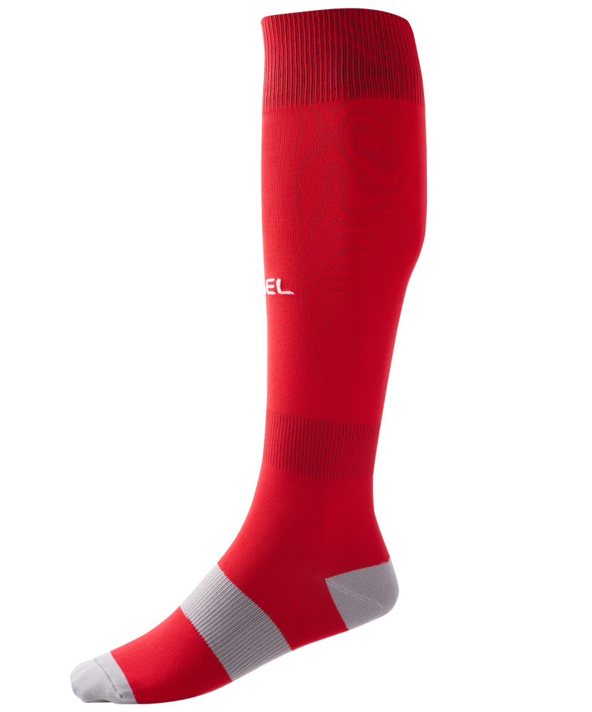 Фото Гетры футбольные CAMP BASIC SOCKS, красный/серый/белый