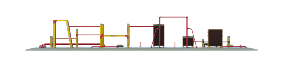 Фотографии Площадка для паркура 136м2