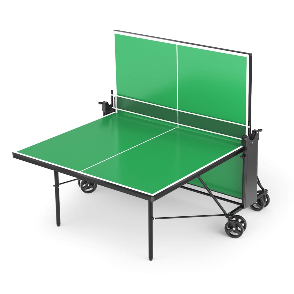 Фотографии Теннисный стол UNIX Line для улицы компактный / Compact Outdoor 6 мм ACP, зеленый