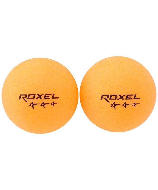 Фотографии Мячи для настольного тенниса Roxel 3* Prime, 6 шт, оранжевый