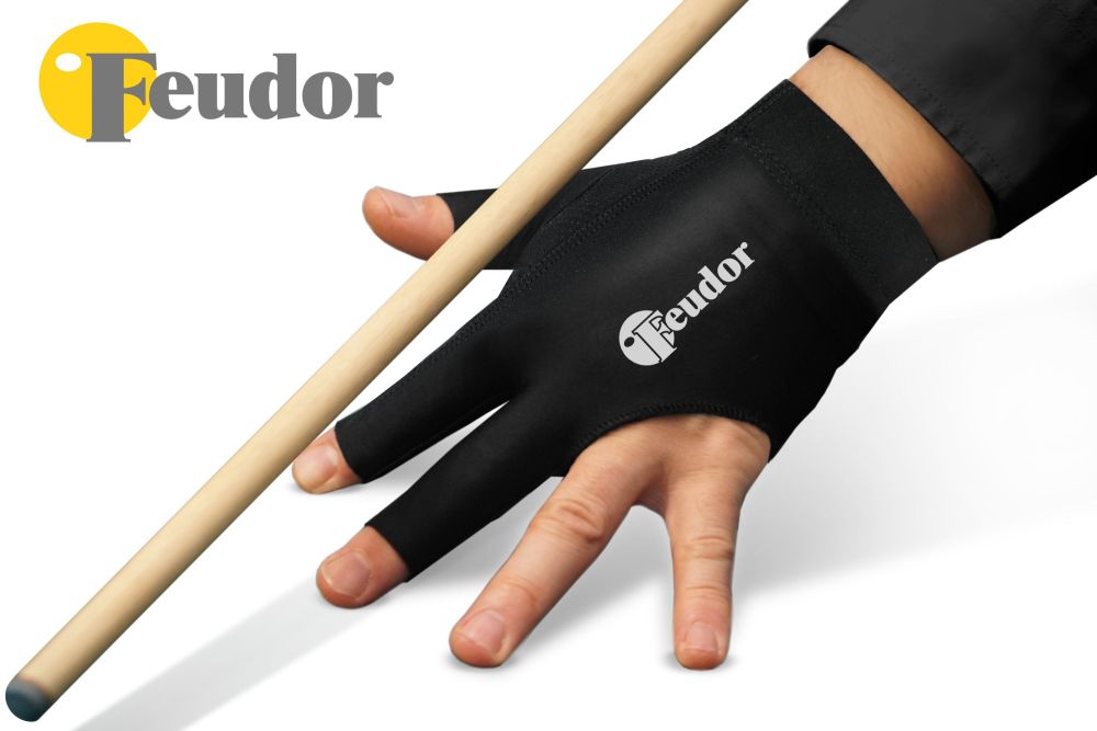 Фотографии Перчатка-бильярдная Feudor Pro black Left M/L