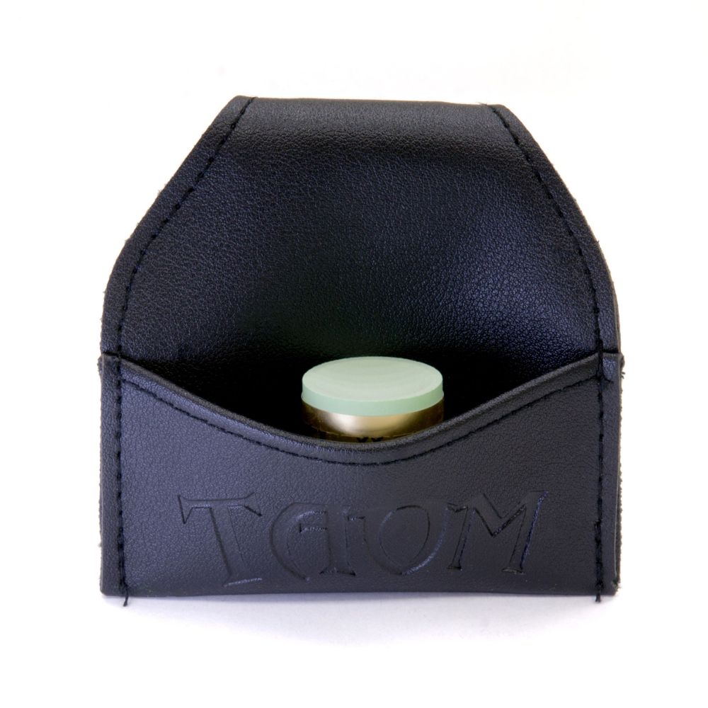 Фотографии Пенал для мела "Taom Chalk Bag" черный (натуральная кожа)