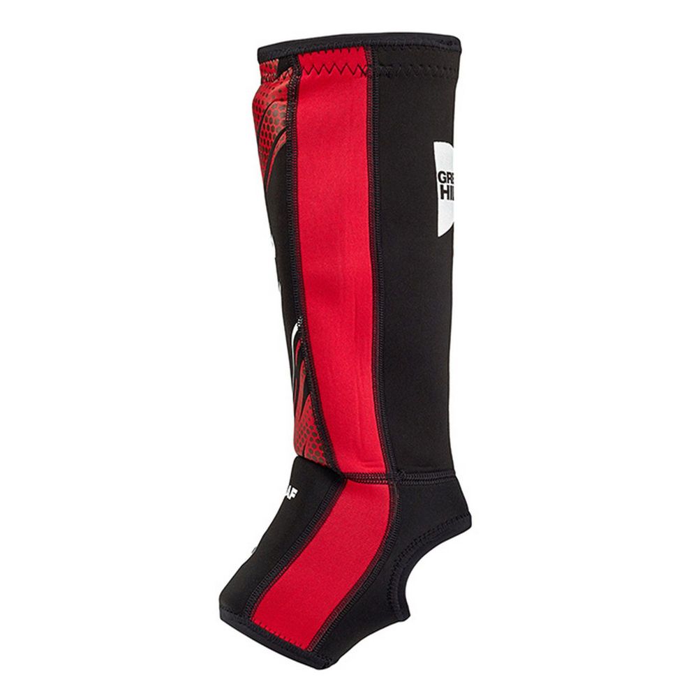 Фотографии Защита голень-стопа Green Hill IMMAF approved SIP-2502i красный