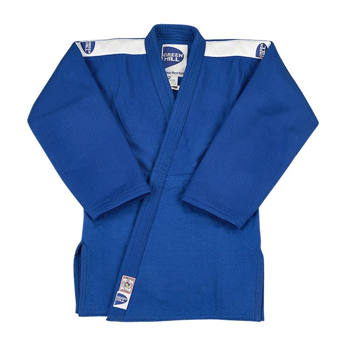 Фотографии Кимоно Дзюдо Green Hill Super одобрено IJF JSS-10212 , синее