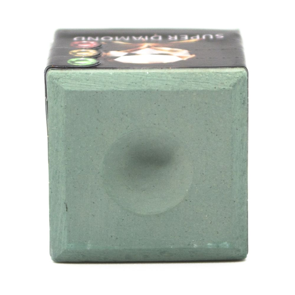 Фотографии Мел "Super Diamond Grey" (зеленый) черная коробка