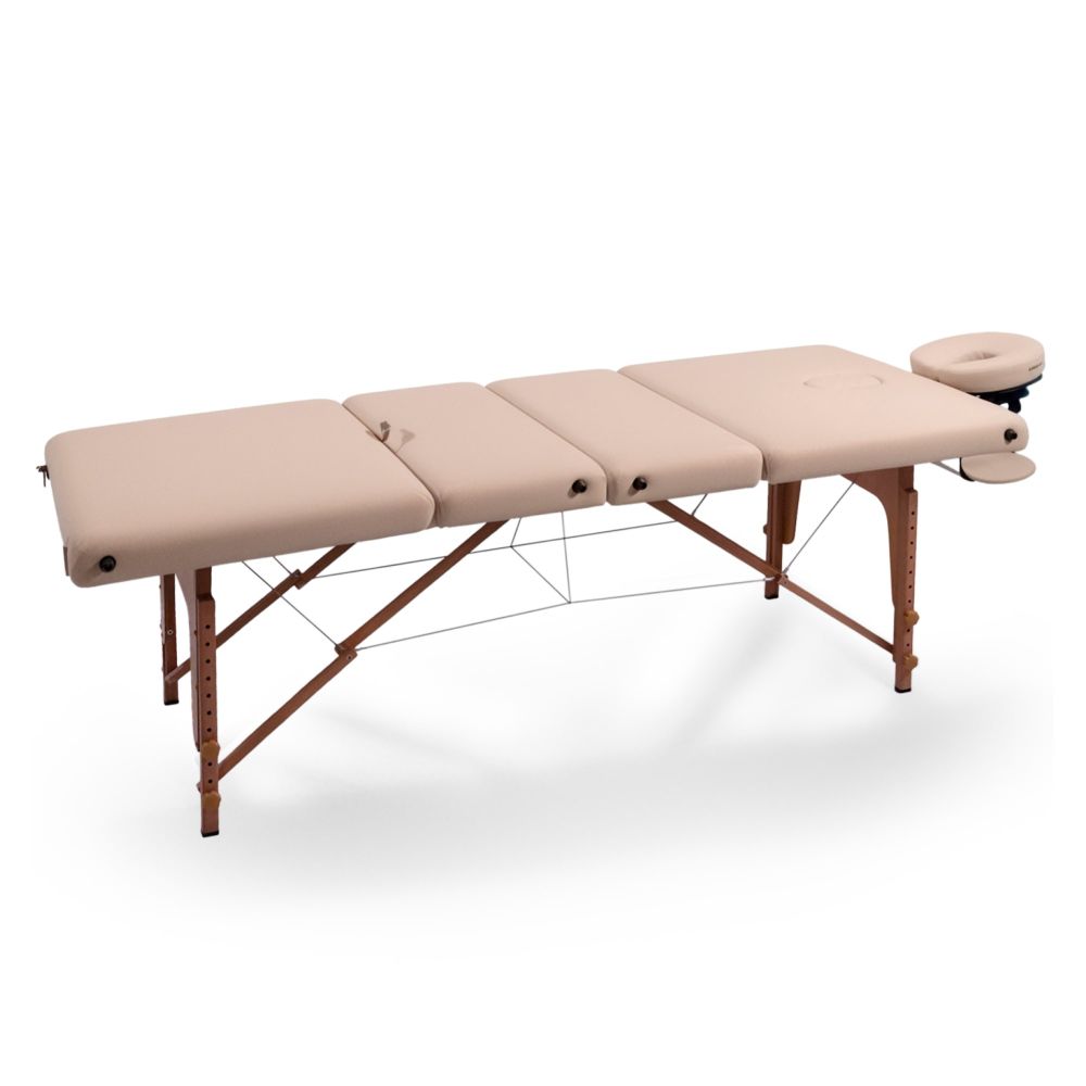 Фото Массажный стол UNIX Премиум / Premium кремовый