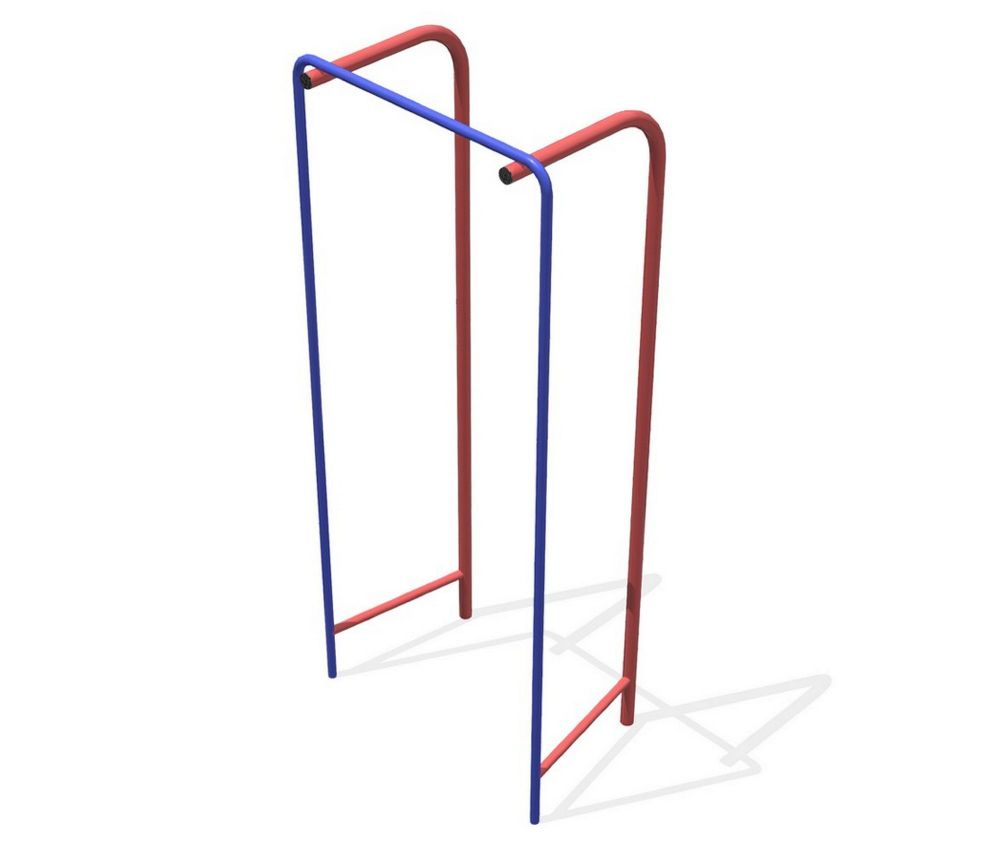 Фото Турник 4 опоры 100x60x250 см Pioner A18062