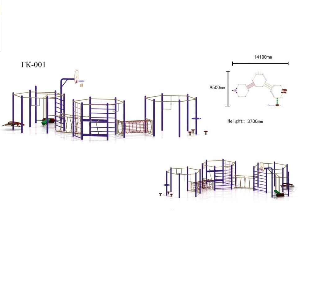 Фото ГК-01 Игровой спортивный комплекс