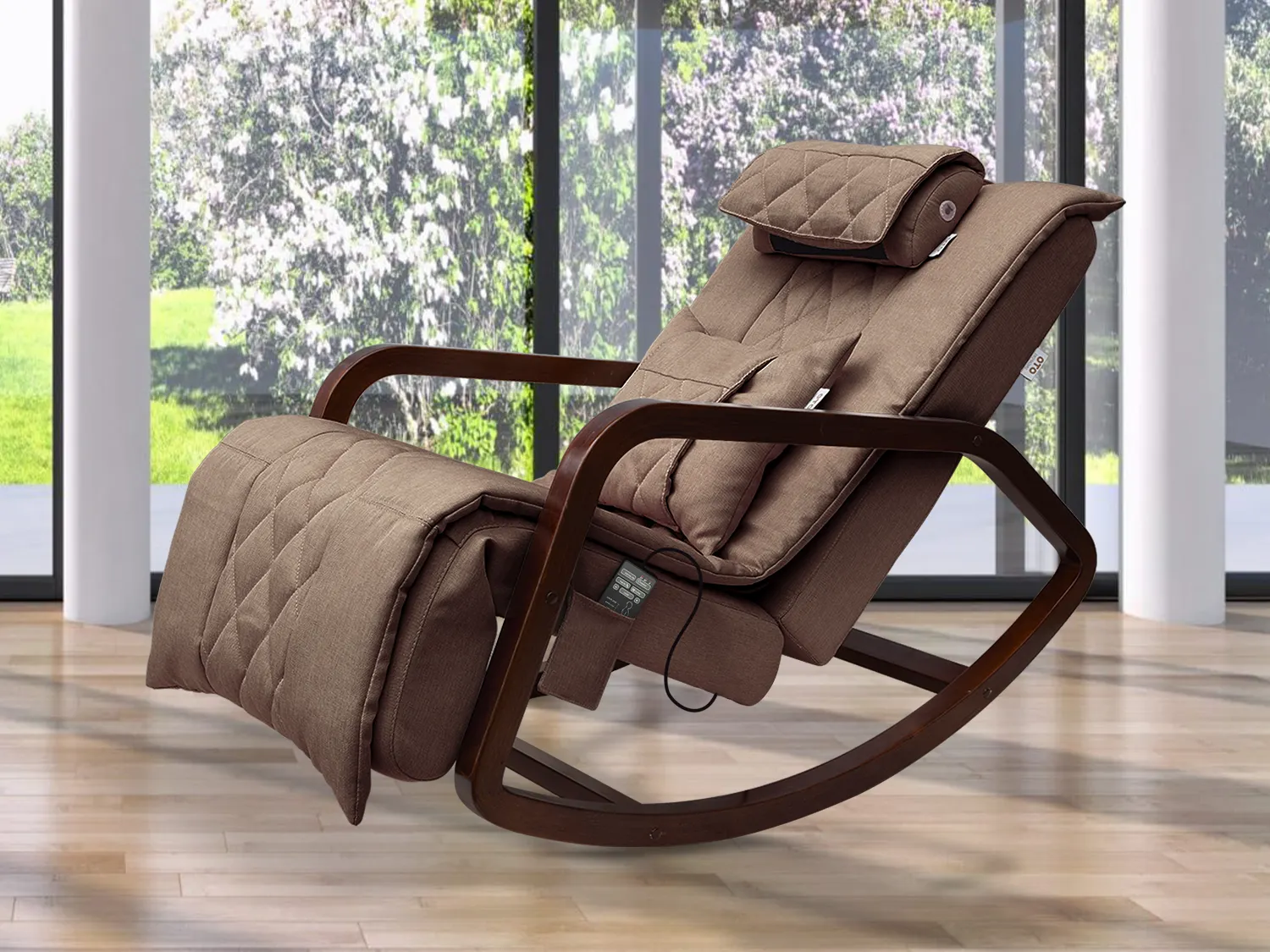 Массажное кресло качалка OTO Grand Life OT2007 Шоколад (TONY8)