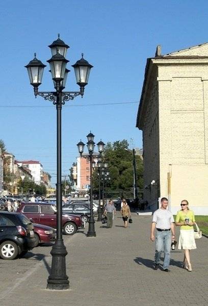 Фотографии Фонарь уличный «Пушкин - 5» со светильниками