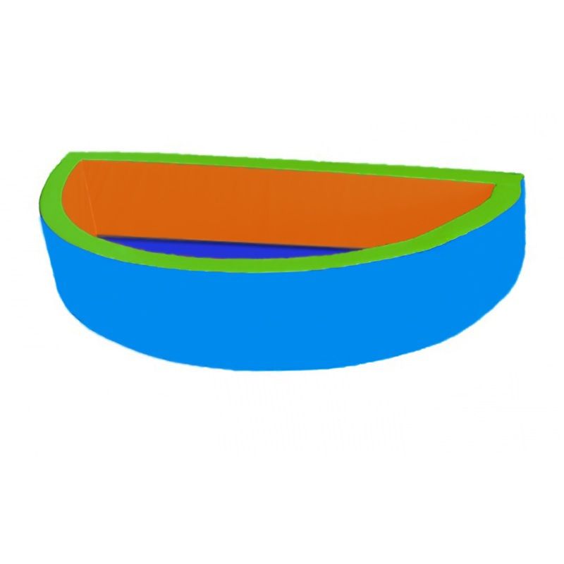 Сухой бассейн полукруглый 2000х1000х400х100 мм  Pioner A10270