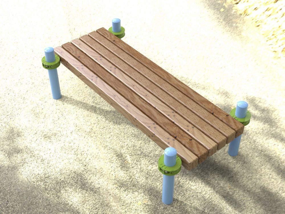 Фотографии Лавочканая для Воркаут Pioner A17355