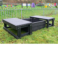 Фотографии Детская площадка для игр с песком и водой "Патагония"