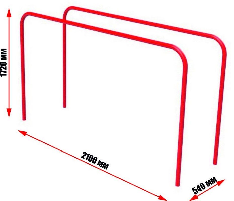 Фотографии Брусья цельные Pioner A16404